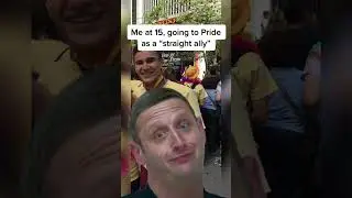 going to Pride as a &ldquo;straight ally&rdquo; #gay #funny