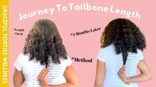 Length Check: Journey to Tailbone Length Natural Hair- 11 Month Update (Loose Natural)