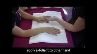Manicure Hand Exfoliation Tutorial