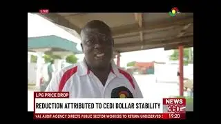 LPG price drop: Reduction attributed to cedi dollar stability.