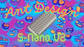 Ant Design S-Nano V2 in Titanium and Zirconium vs S-Nano V1 in Zirconium