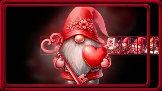 Starwoman Seven ❝Red Gnomes Valentine❞ for ProShow Producer 6-9 Windows 11