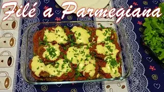 FILÉ MIGNON A PARMEGIANA FÁCIL - RECEITA DA CASA