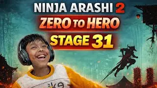 STAGE 31=ZERO TO HERO😜| NINJA ARASHI 2 GAMEPLAY🤩