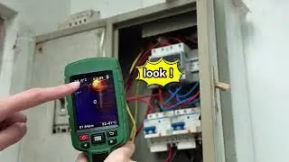This problem is invisible to the naked eye, but it can. #ElectricianGadget