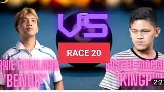 Baseth Mocaibath 🆚 Bernie Regalario I 10-Balls Race 20 @ Marboys Billiards Cafe