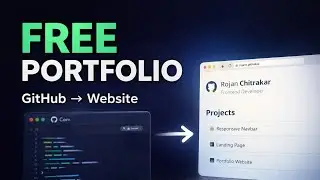 3 способа разместить свой сайт-портфолио в интернете | С помощью GitHub (БЕСПЛАТНО)