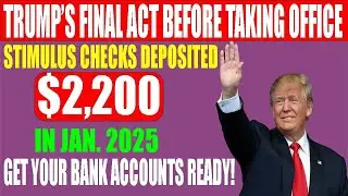 New $2,200 Stimulus Update: January 2025 Direct Deposits - Check Eligibility & Payment Timeline