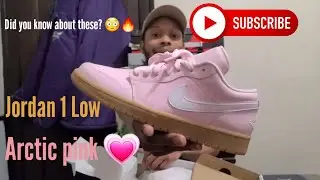 DID YOU KNOW ABOUT THESE #JORDAN1 LOWS 🤔😳🔥 ARCTIC PINK