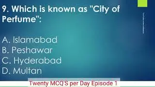 Pakistan studies Top most repeated MCQ's | short video MCQ's | Episode 1 #pakistanstudiesmcqs