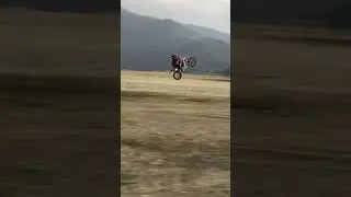 #Rm250 wheelie crash