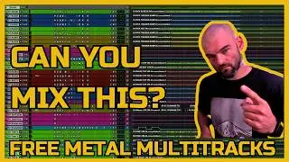 Free Death Metal Metalcore Multitracks For Mixing!