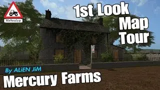 Mercury Farms, первый взгляд на карту, Farming Simulator 17 PS4, новая мод-карта.