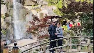 Stroll through the Japanese Garden at Maymont Park, Virginia.
