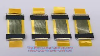 micro-coaxial cable Japan supplier 20527-033E-01 I-PEX 20439-050E-12 hirose micro coax cable build‑t