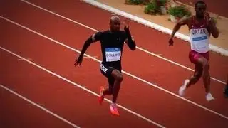 Kim Collins 100m - Gyulai Istv&aacute;n Memorial - slow motion