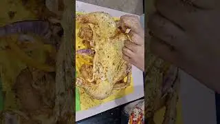 First time making spatchcock chicken with my lover ❤️. #spatchcock #foodie #veggie like an subscribe