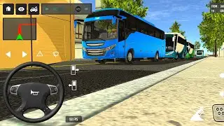 Euro Bus Driving Game Public Transportation 2024 🔥💥Indonesia Bus Simulator Android Gameplay #1