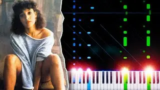 She's a Maniac (from Flashdance) - Piano Tutorial