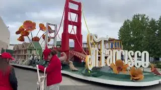 Fiesta Productions Rose float test drives