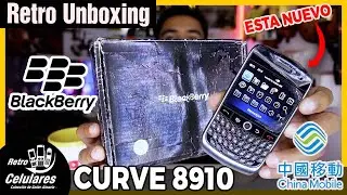 Retro Unboxing Blackberry Curve 8910 de China Mobile | Retro Celulares 4k