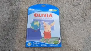I got the VTech Bugsby Olivia Goes Around The World book