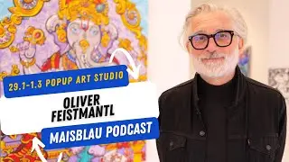 Bunte knallige Pop Art Kunst vom bildenden K&uuml;nstler Oliver Feistmantl