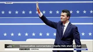 US Conservative commentator Charlie Kirk shot at in Utah