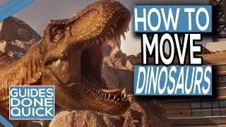 Как транспортировать и перемещать динозавров в игре Jurassic World Evolution 2