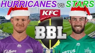 HOBART HURRICANES vs MELBOURNE STARS Live Commentary (KFC Big Bash League 2021)