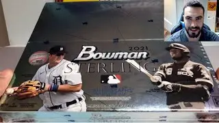 2021 Bowman Sterling Hobby Box - Huge Prospect Orange Auto/75!!!!!