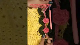 Crochet border #Crochet #crochetborder #shorts #knitting