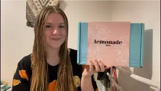 Fresh & Invigorating Lemonade Box - January 2024 Pamper Subscription Unboxing & Review #crueltyfree