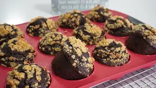 Chocolate Walnut Muffins | How to Make Chocolate Walnut Muffins | Moist Delicious Muffin Recipe