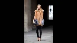 11 Great Outfit Ideas On Wearing Fur Vest