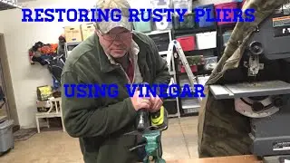 Restoring Rusty Pliers Using Vinegar