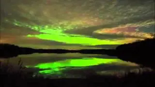 Northern Lights and Loons &bull; Loon Lake in Nevis, Minnesota