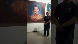 “โครงการศิลปะน้อมถวายอาลัยแด่สมเด็จพระบรมราชชนนีพันปีหลวง”  โดย วันชัย  ผิวขาว