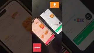 Swiggy VS Zomato #youtubeshorts #shortsfeed #entertainment #funny #fun #food #challenge #shorts