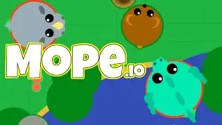 Mope.io &mdash; Могучий медведь! &mdash; Геймплей Mope.io &mdash; Совершенно новое обновление игры Mope.io