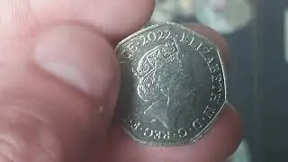 ELS CHECK YOUR CHANGE #630 - UK 2022 50p Coin!