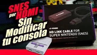 Conecta tu SNES a una TV moderna por HDMI sin modificarlo - Retro y Digital