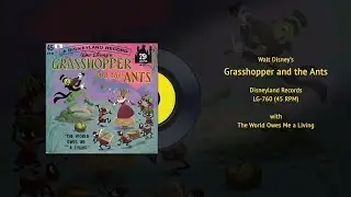 Walt Disney's Grasshopper and the Ants / The World Owes Me a Living (LG-760) | Vintage Disney Vinyl