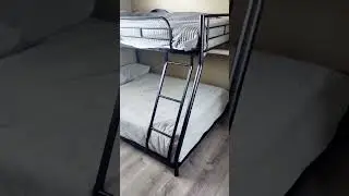 Review of Over Full Metal Bunk Bed,Heavy Duty Frame black