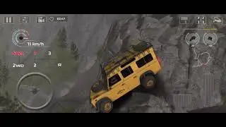4&times;4 powerful 💪 off roading in top of the air | car crash test 😱| Game play vedio #offroading #games