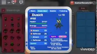Loomian Legacy | Trading  Away My Gleaming Duskit (Frail Nimble Nature)