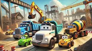 Story The Big Construction Trucks 🚜🏗️