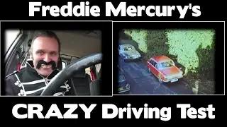 SO SO FUNNY!!! - Freddie Mercury's Crazy Driving Test