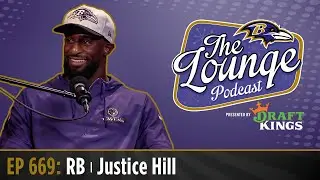 Justice Hill Joins The Lounge | Baltimore Ravens