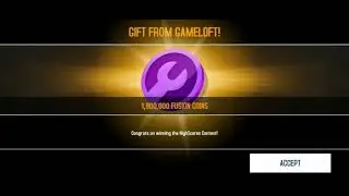 1.8M Fusion coins | GIFT from gameloft | #highscores #asphalt8 #freegift